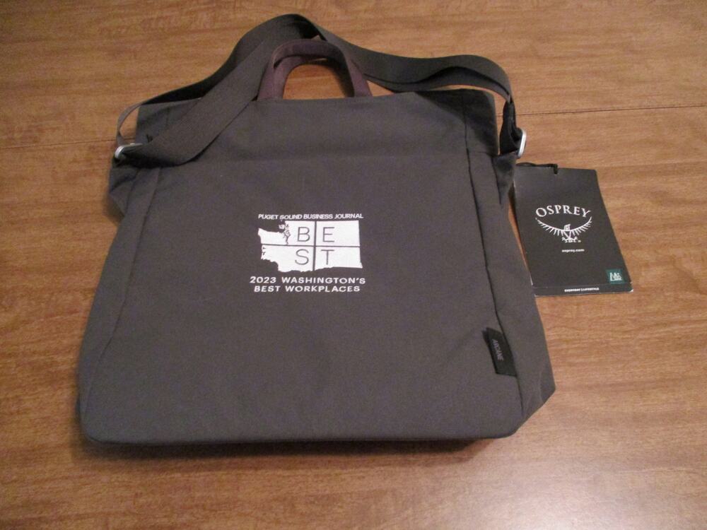 OSPREY CROSSBODY STONEWASH BLACK 12L BAG